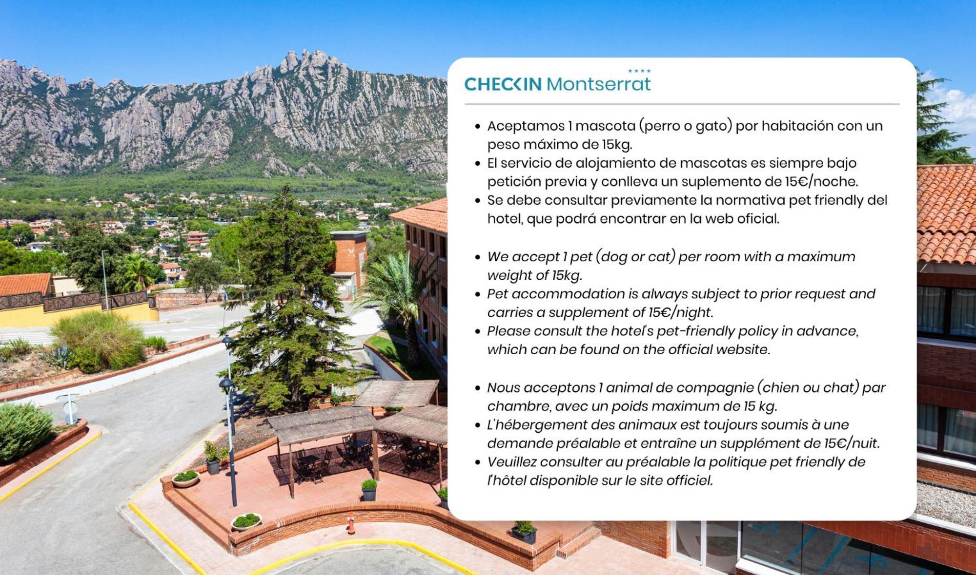 Checkin Montserrat Collbató Exterior foto